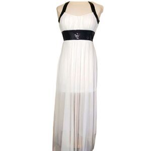 Speechless ivory/black formal dress NWT
